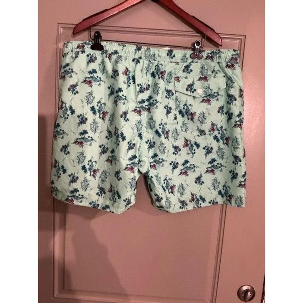 Ocean Coast Ocean Advantage Swim Trunks Sz XXL AQA Hawaiin Color